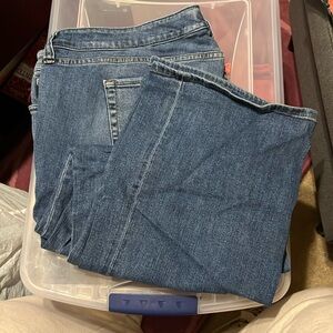 Ripped Torrid boot cut jean.